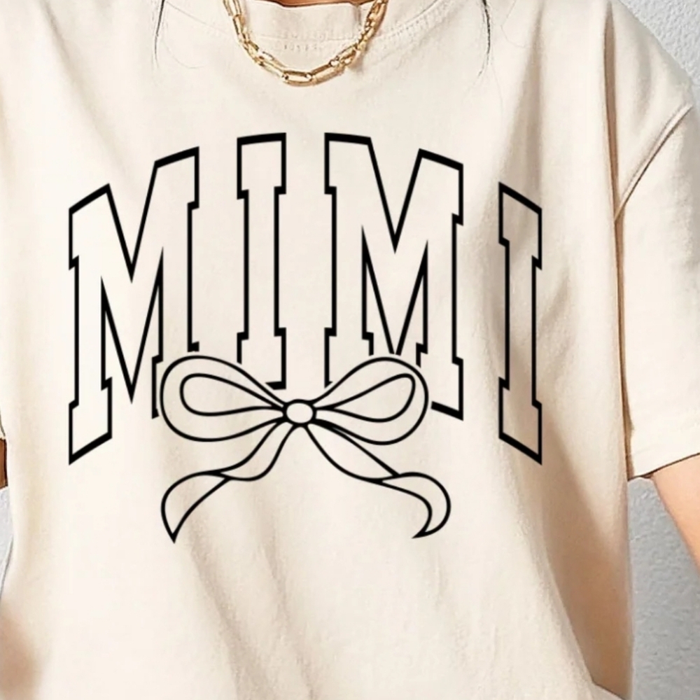 MIMI One Color Shirt Transfer 2-TRANSFERS